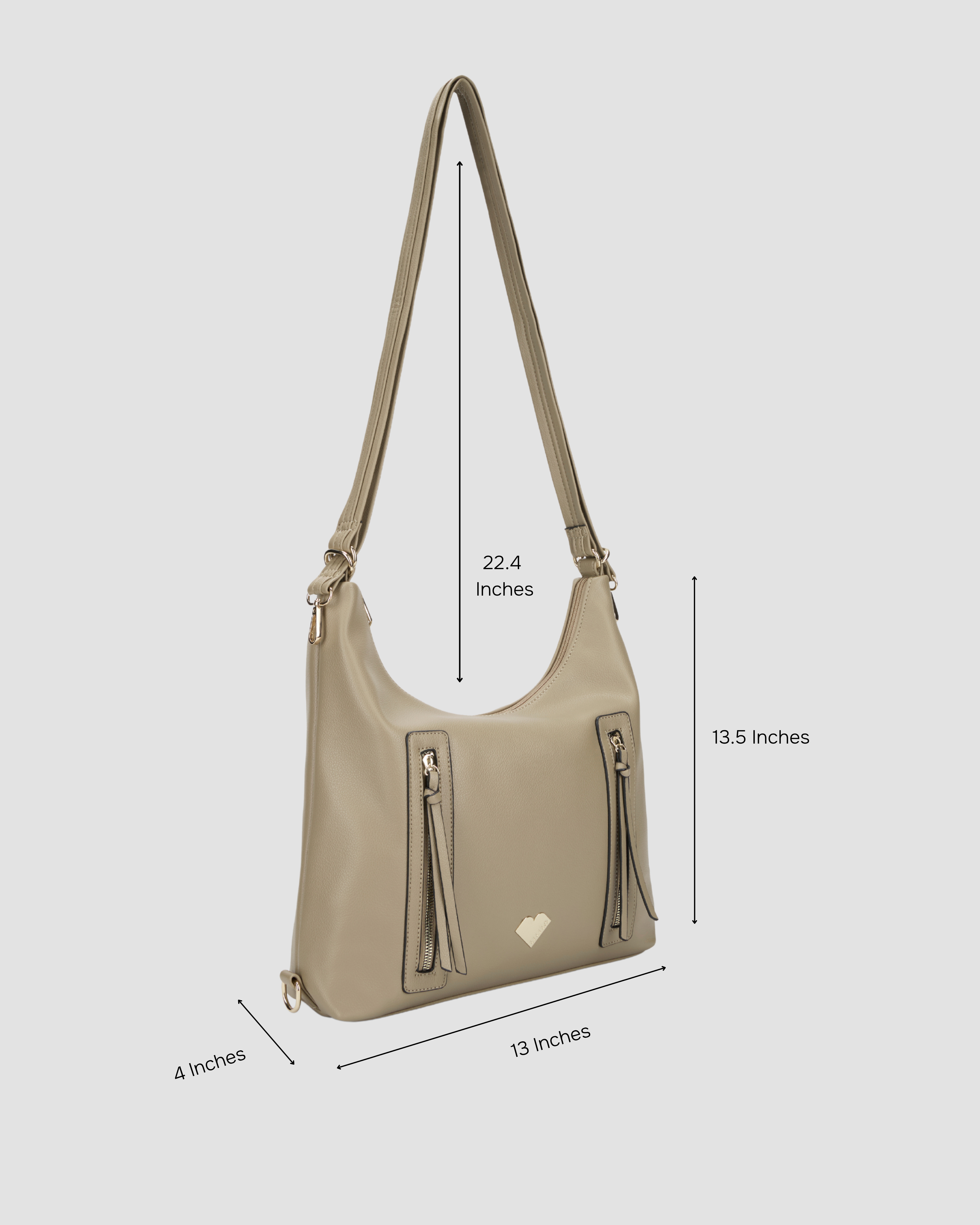 Threesome - 3 in 1 Tote, Backpack & Cross Body