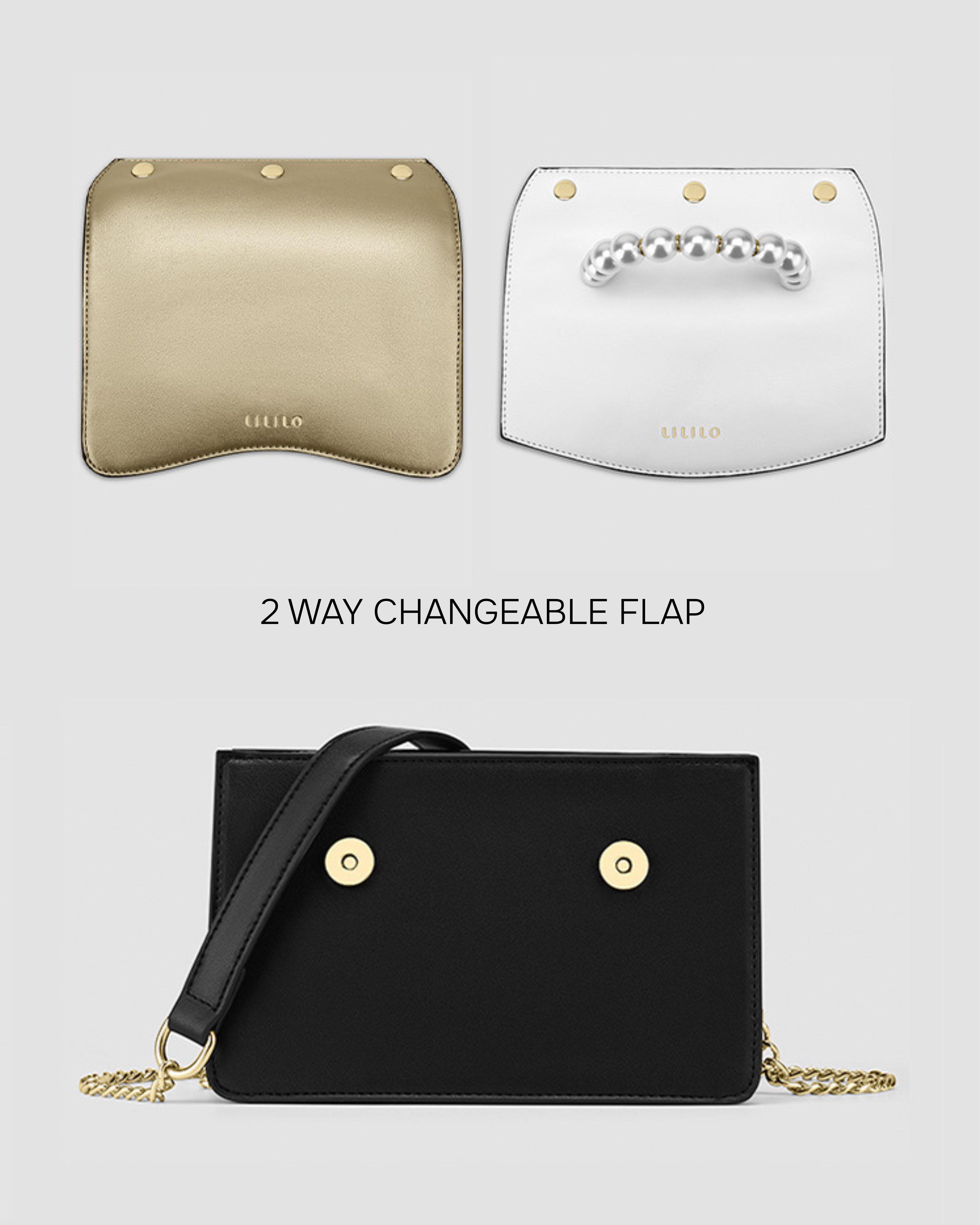 Precious Pearl - 2 in 1 Cross Body Bag