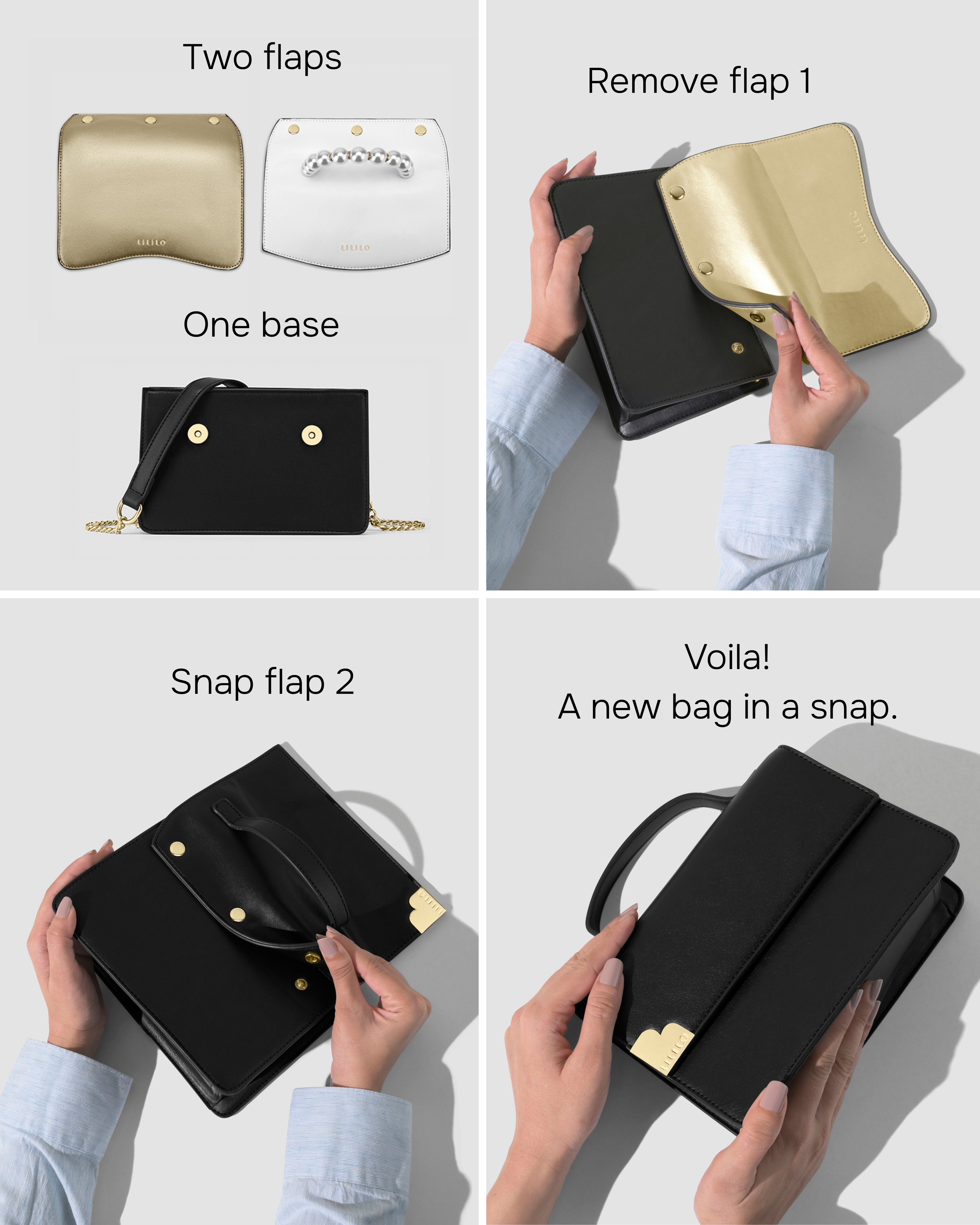 Precious Pearl - 2 in 1 Cross Body Bag