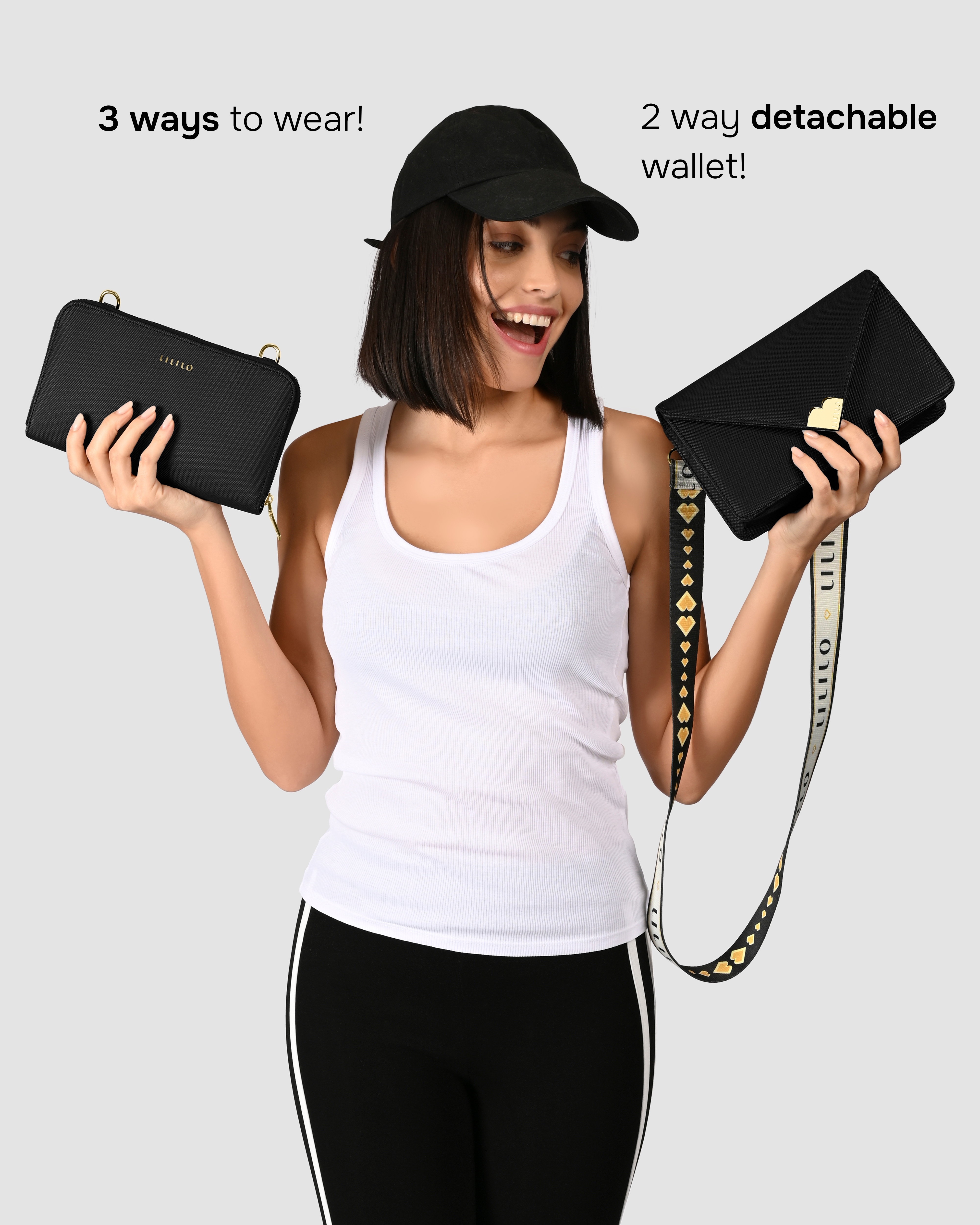 Double Take - 2 in 1 Cross Body & Wallet
