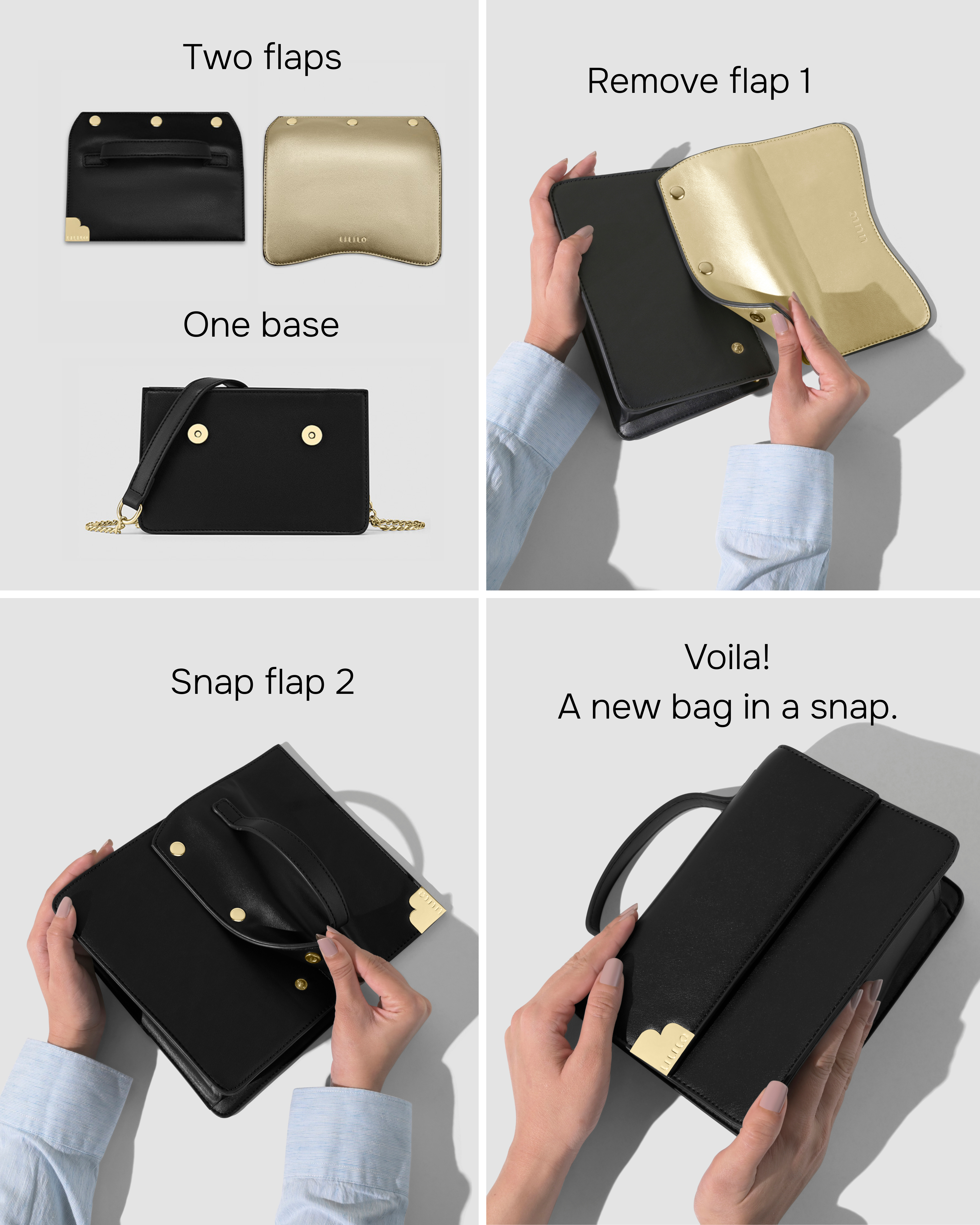 Corner Crush - 2 in 1 Cross Body Bag