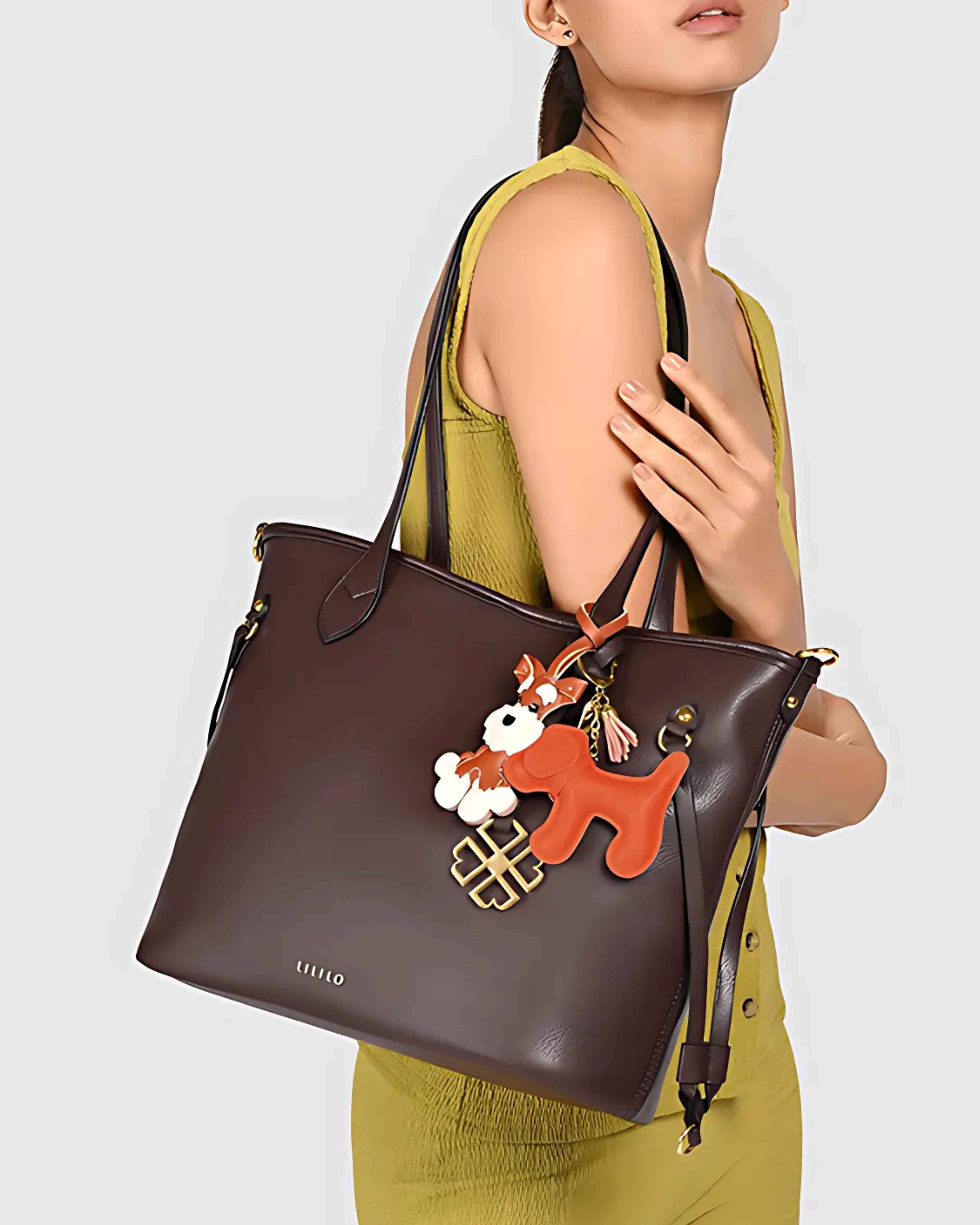 Two Faced Reversible Tote Bag - Zipper