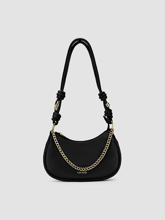 Tied Down Shoulder Bag
