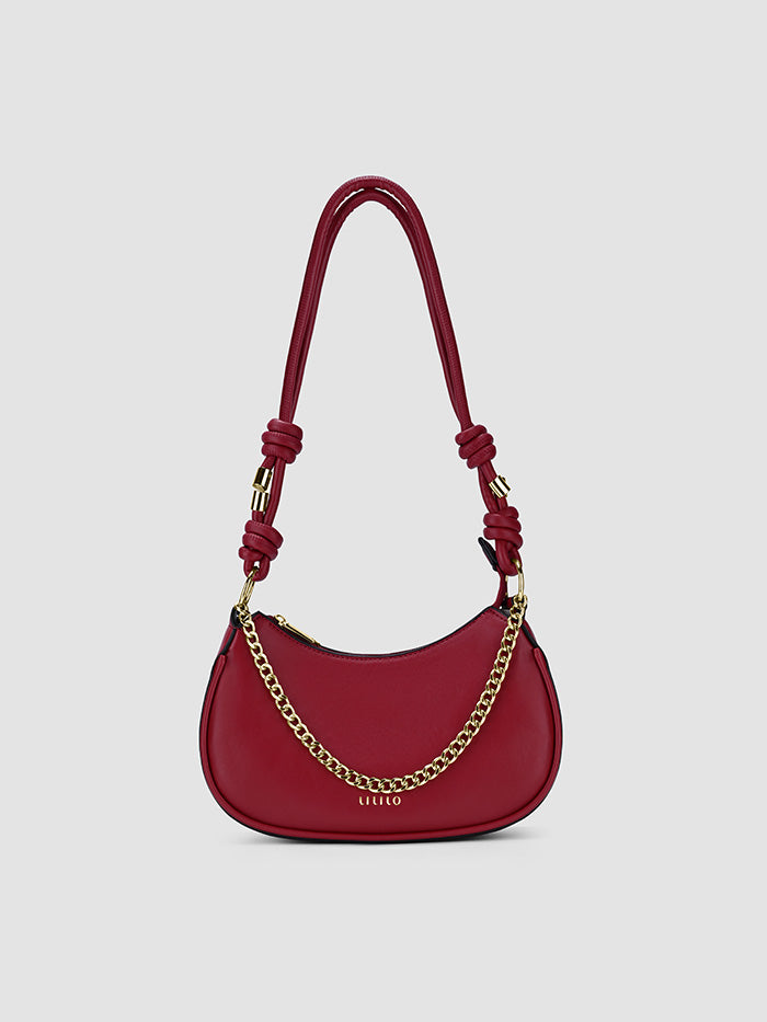 Tied Down Shoulder Bag