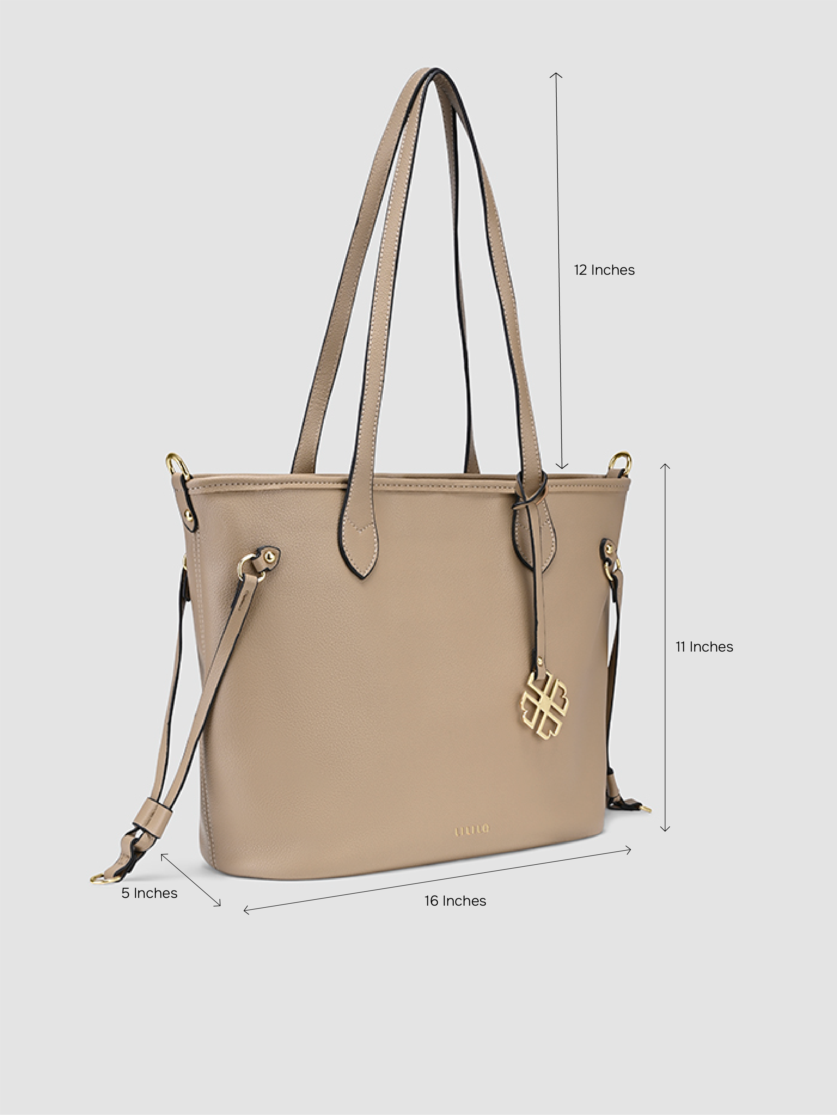 Two Faced Tote Bag - Zipper