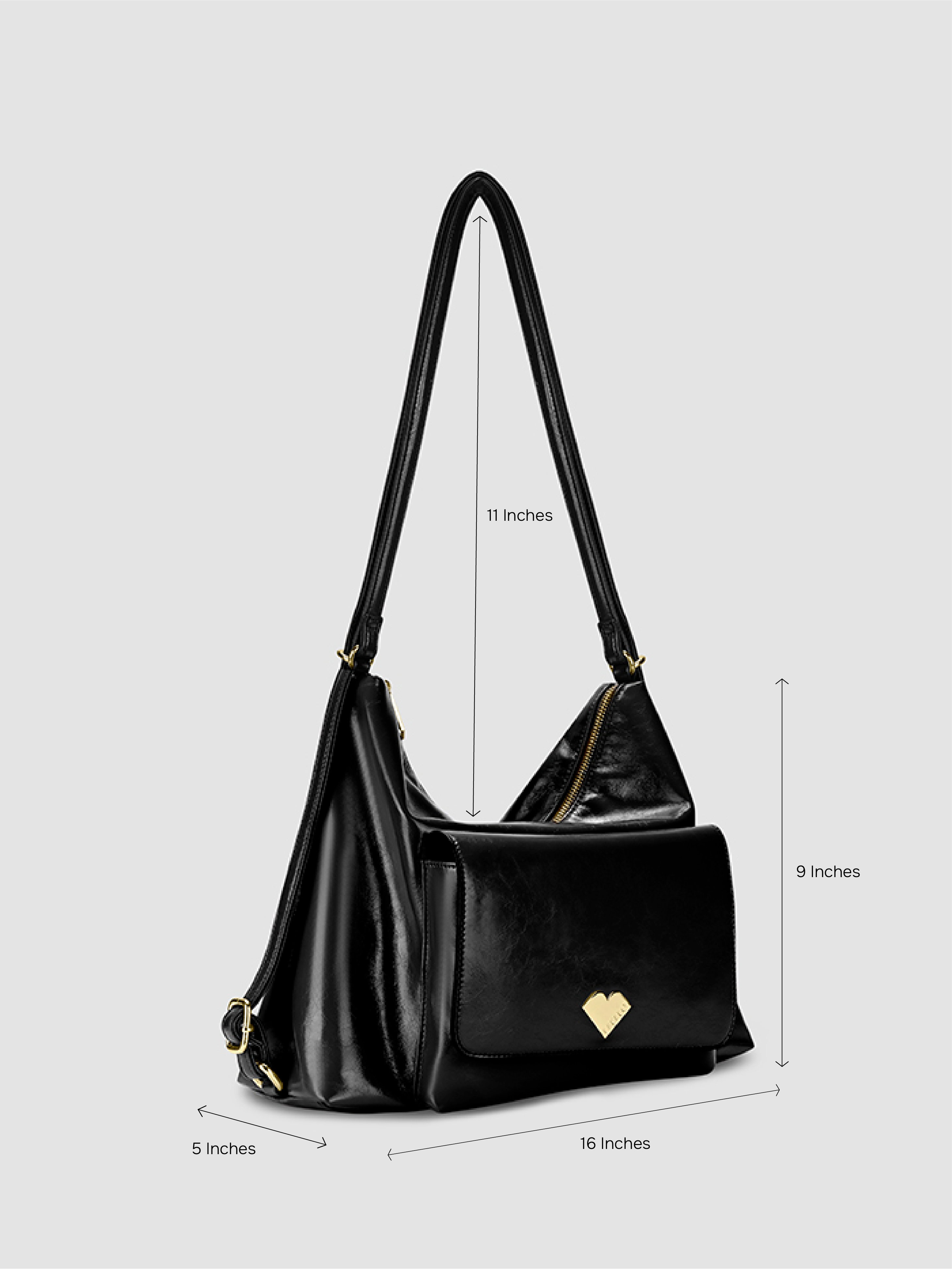 Threesome - 3 in 1 Tote, Backpack & Cross Body