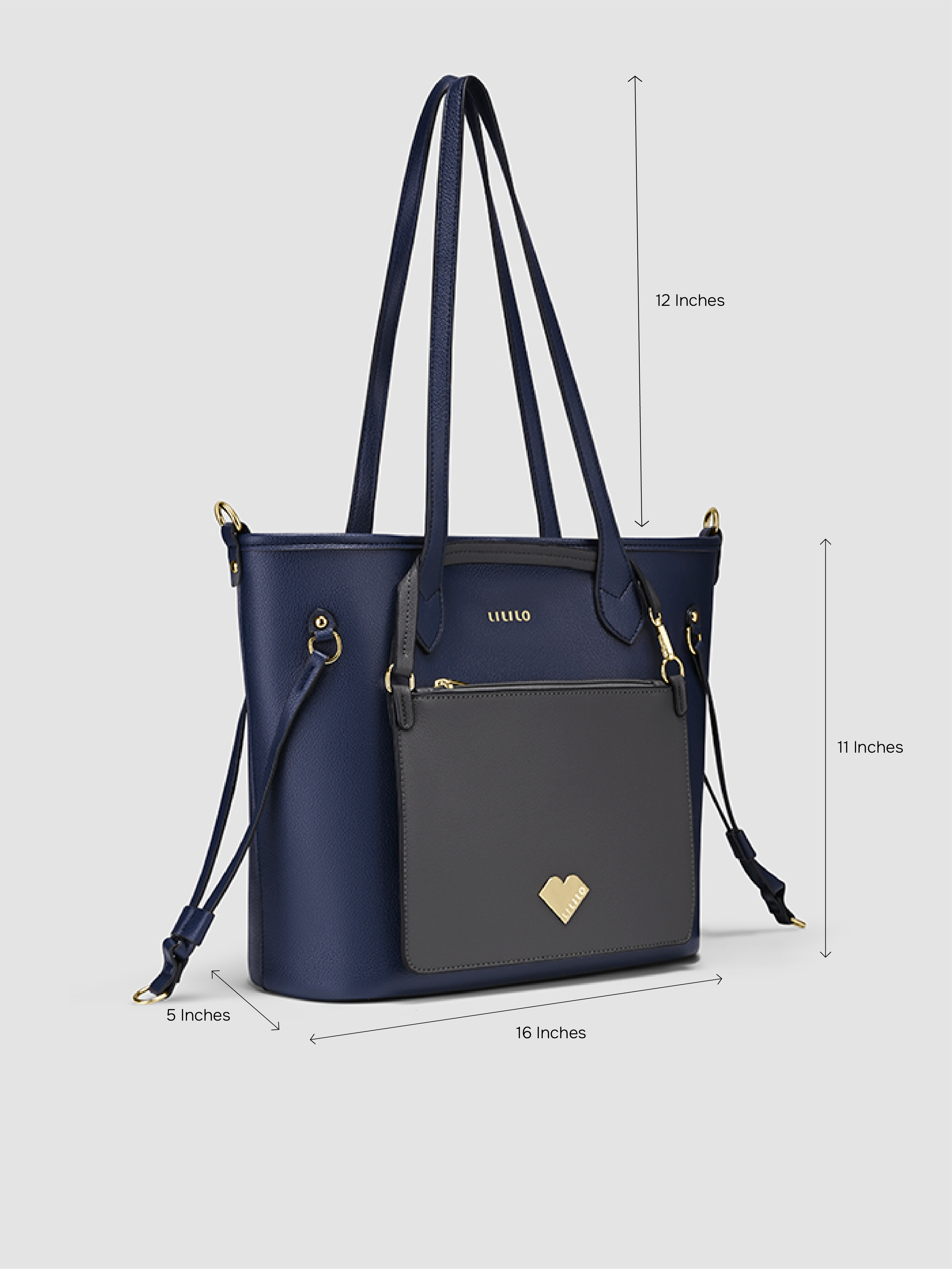 Two Faced Reversible Tote Bag - Pouch