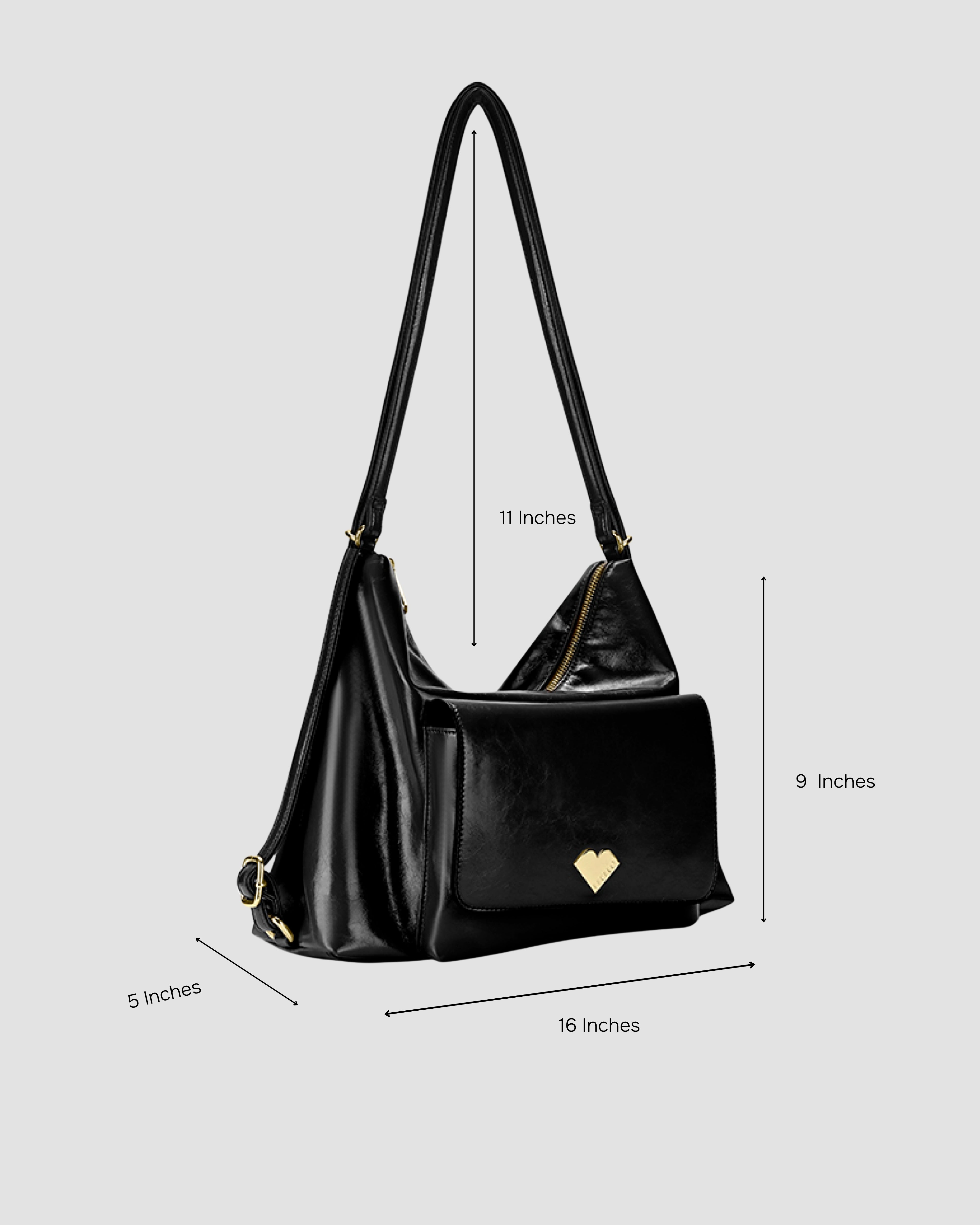 Threesome - 3 in 1 Tote, Backpack & Cross Body