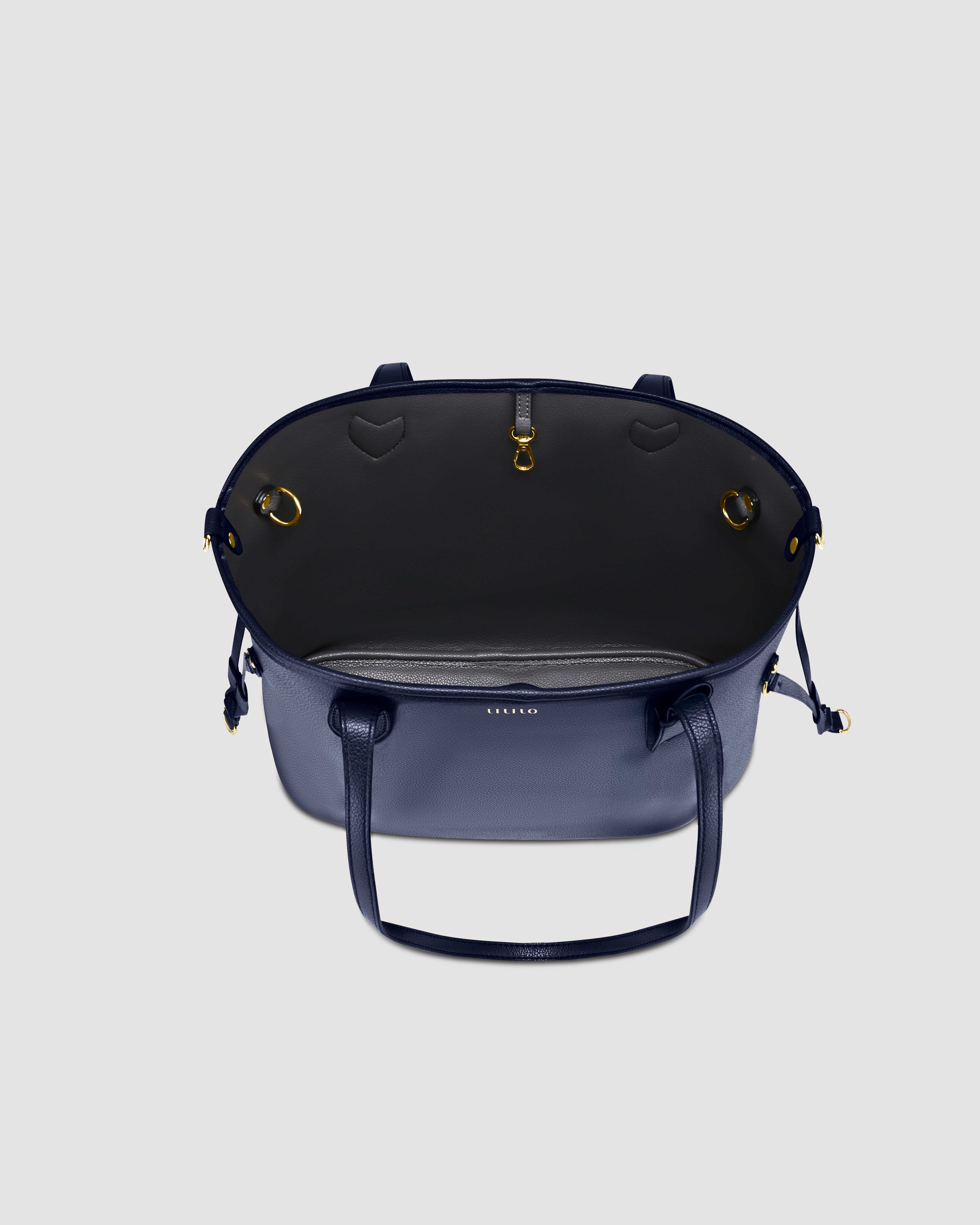 Two Faced Reversible Tote Bag - Pouch