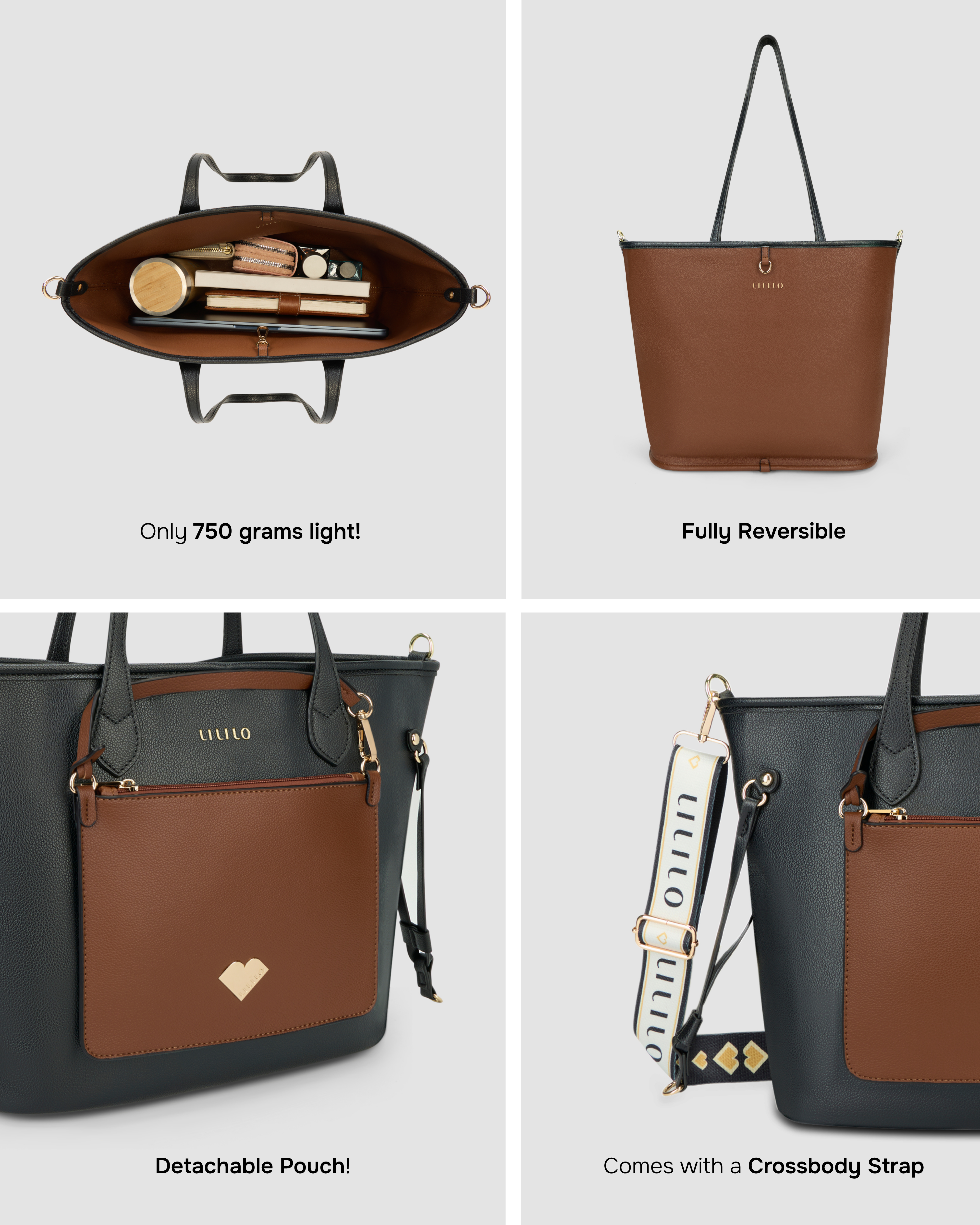 Two Faced Reversible Tote Bag - 2.0