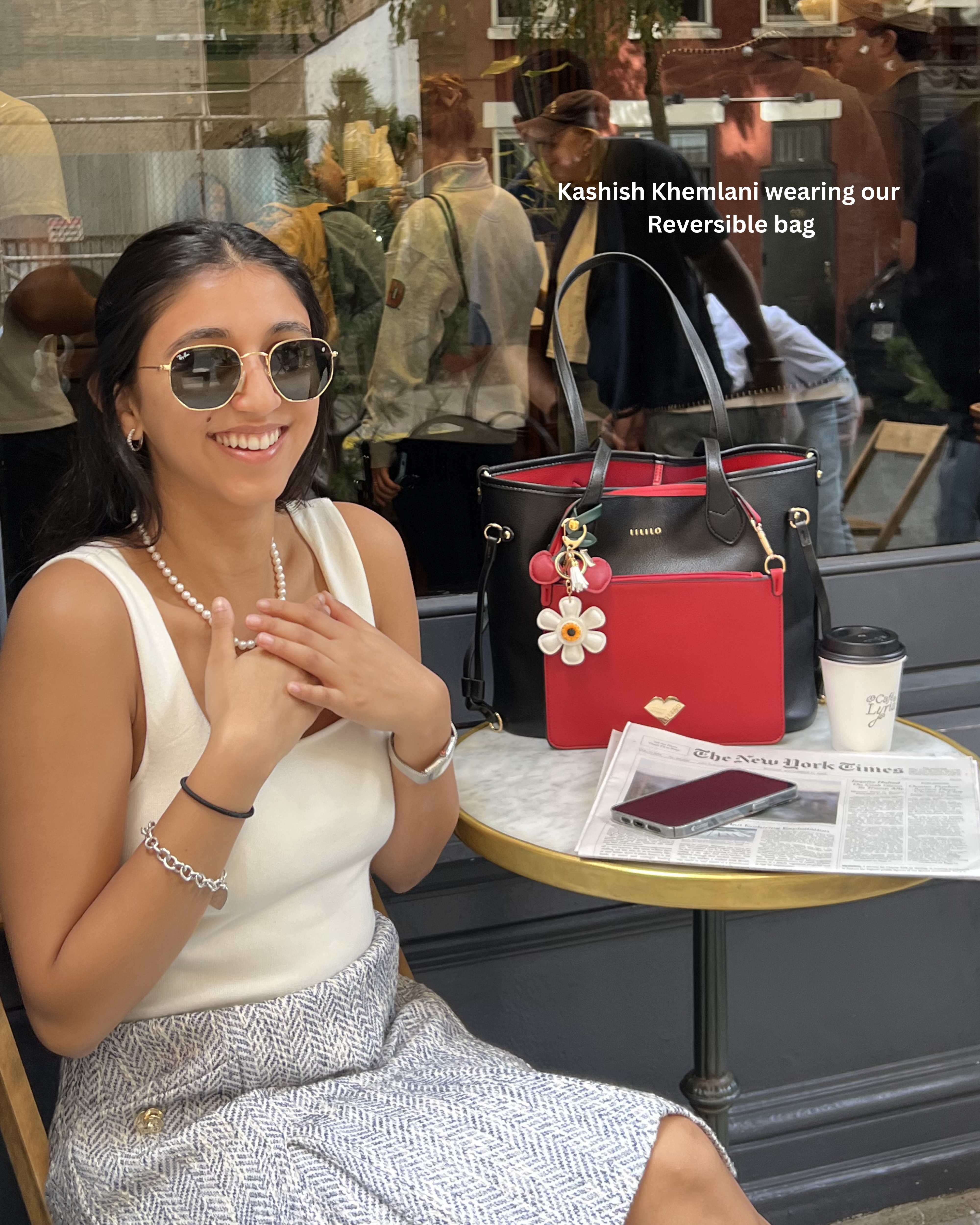 Two Faced Reversible Tote Bag - 2.0