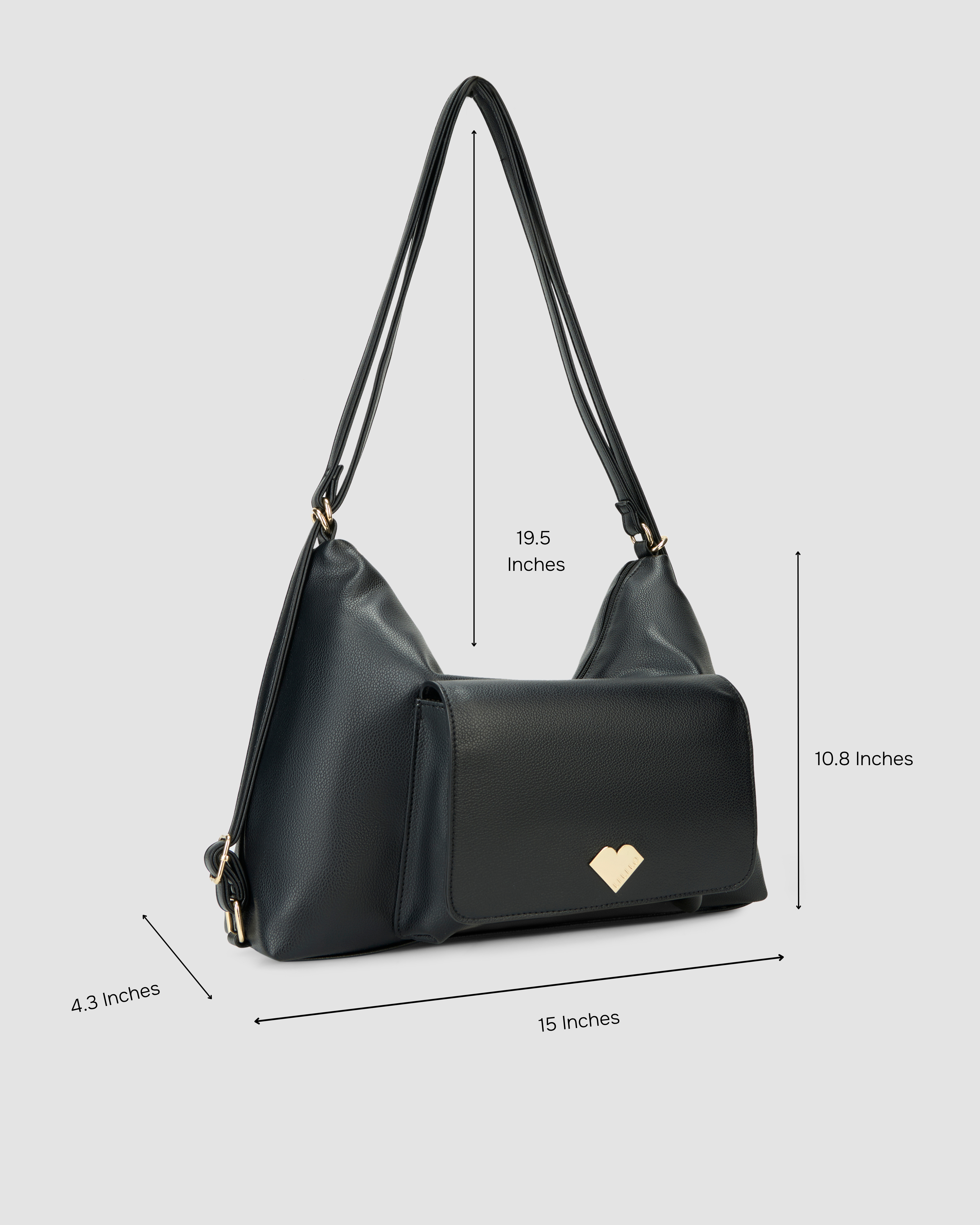 Threesome - 3 in 1 Tote, Backpack & Cross Body