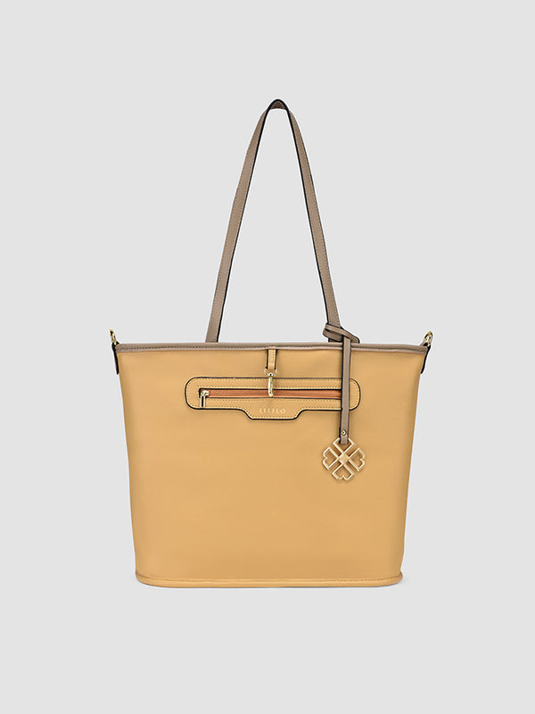 Two Faced Reversible Tote Bag  - Zipper