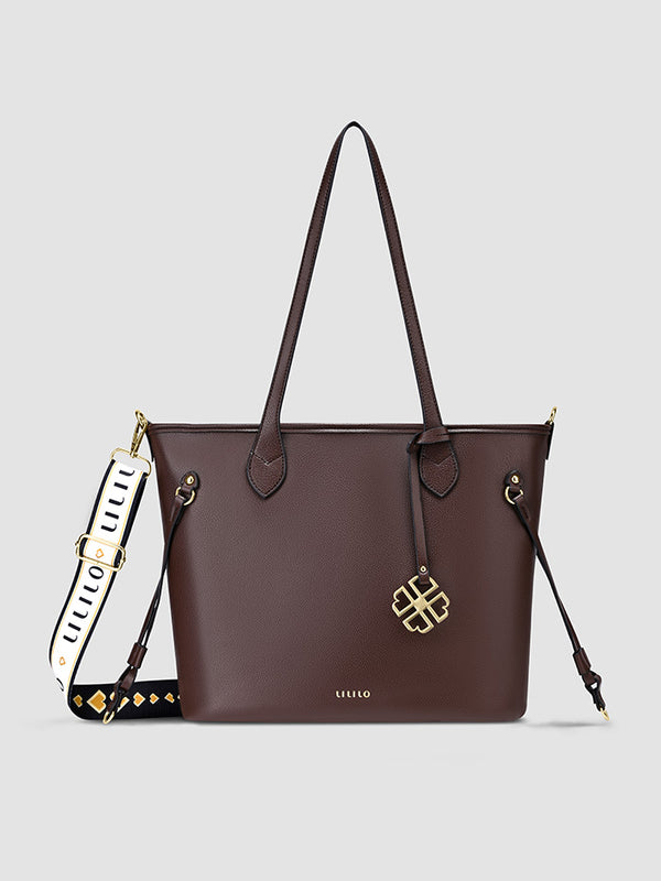 Two Faced Tote Bag  - Zipper