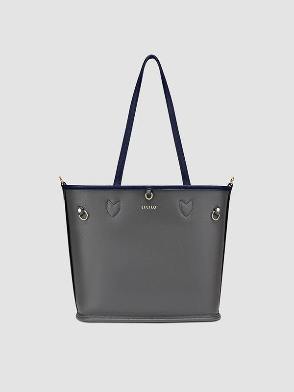 Two Faced Reversible Tote Bag - Pouch