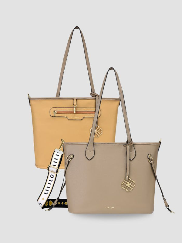 Two Faced Tote Bag  - Zipper