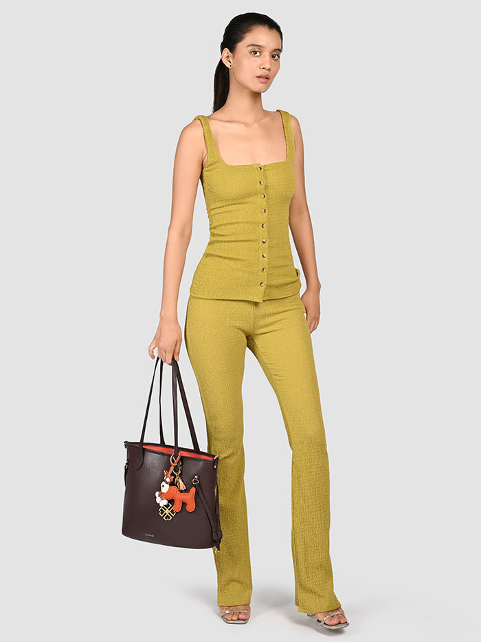 Two Faced Tote Bag  - Zipper