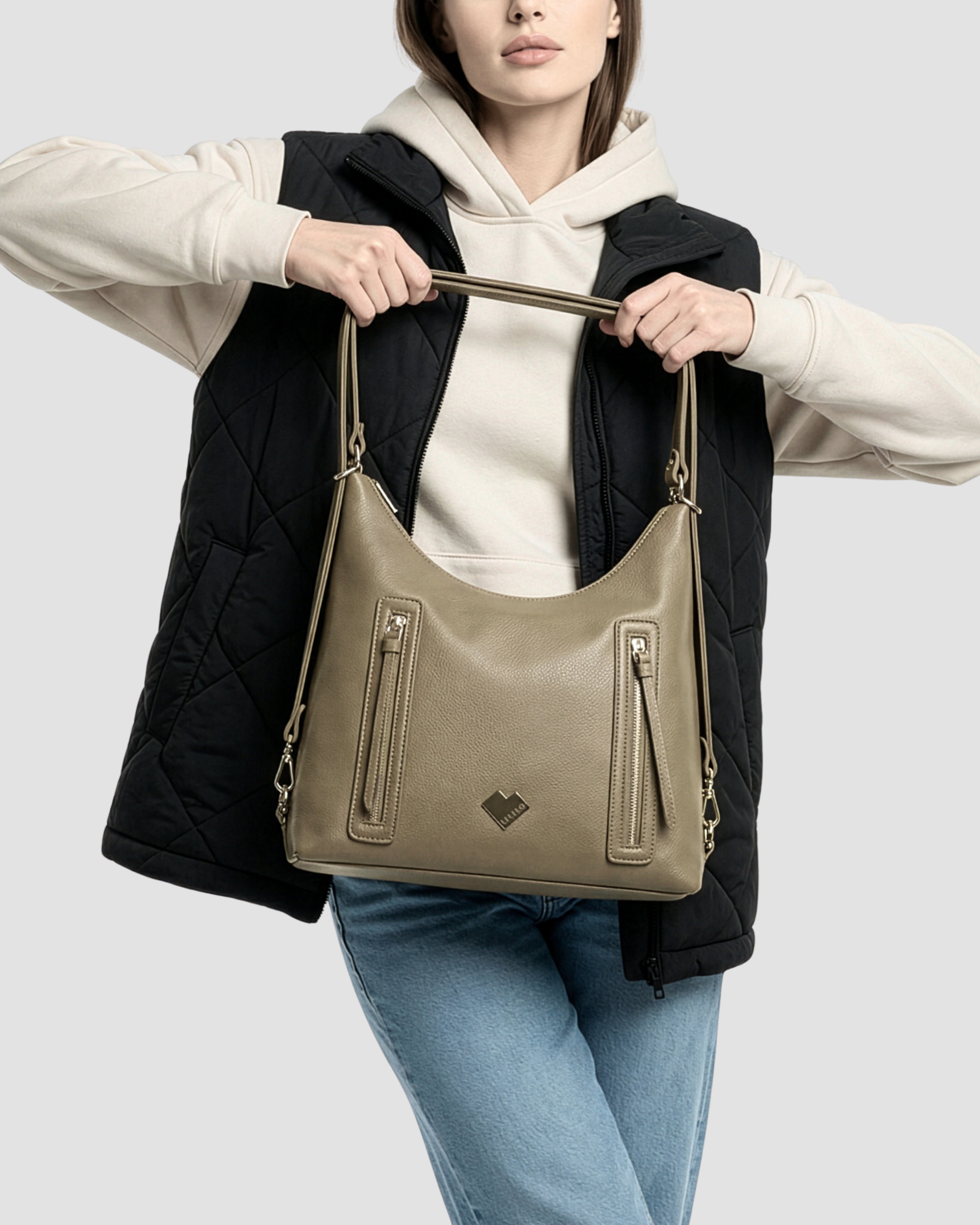 Threesome - 3 in 1 Tote, Backpack & Cross Body