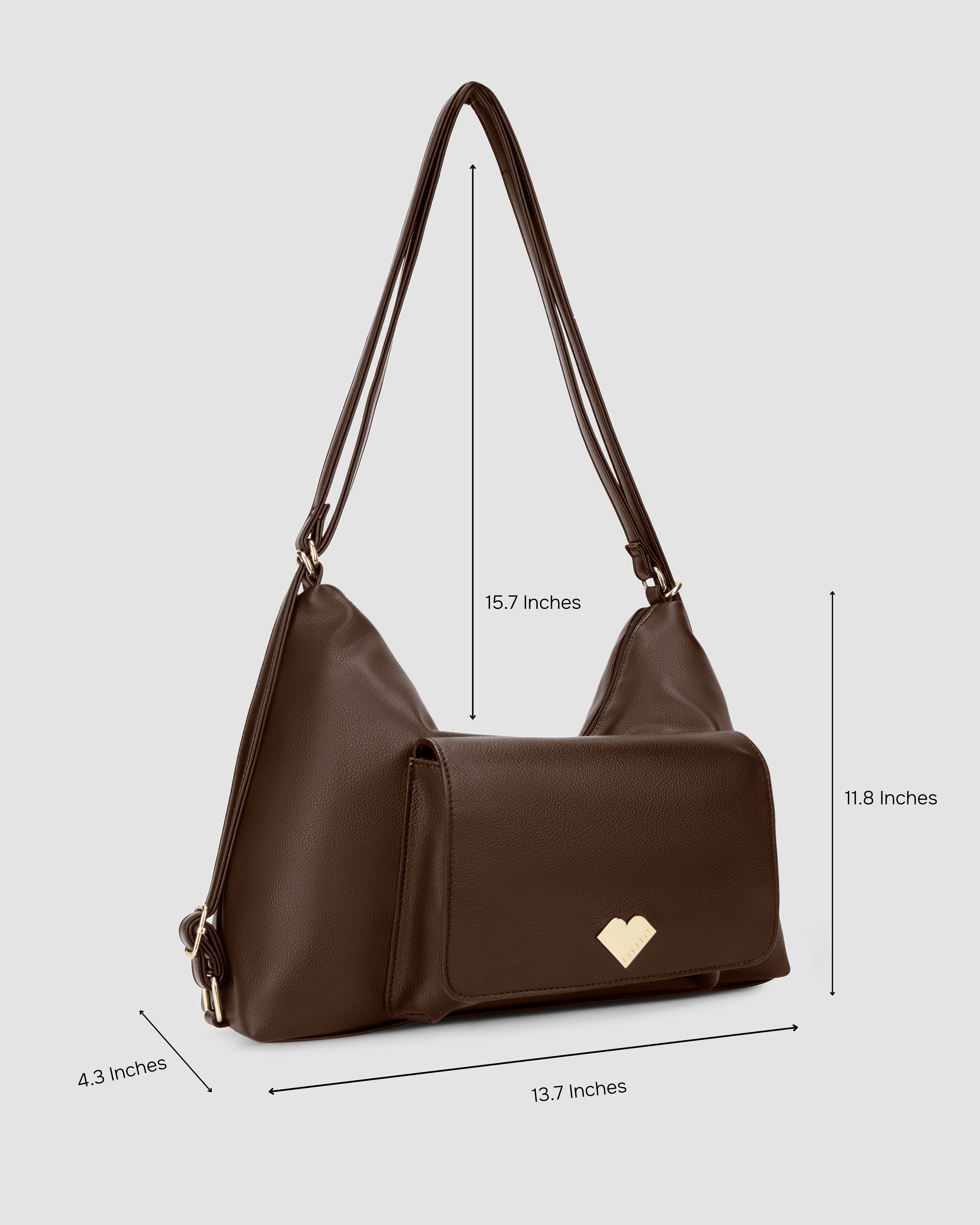 Threesome - 3 in 1 Tote, Backpack & Cross Body