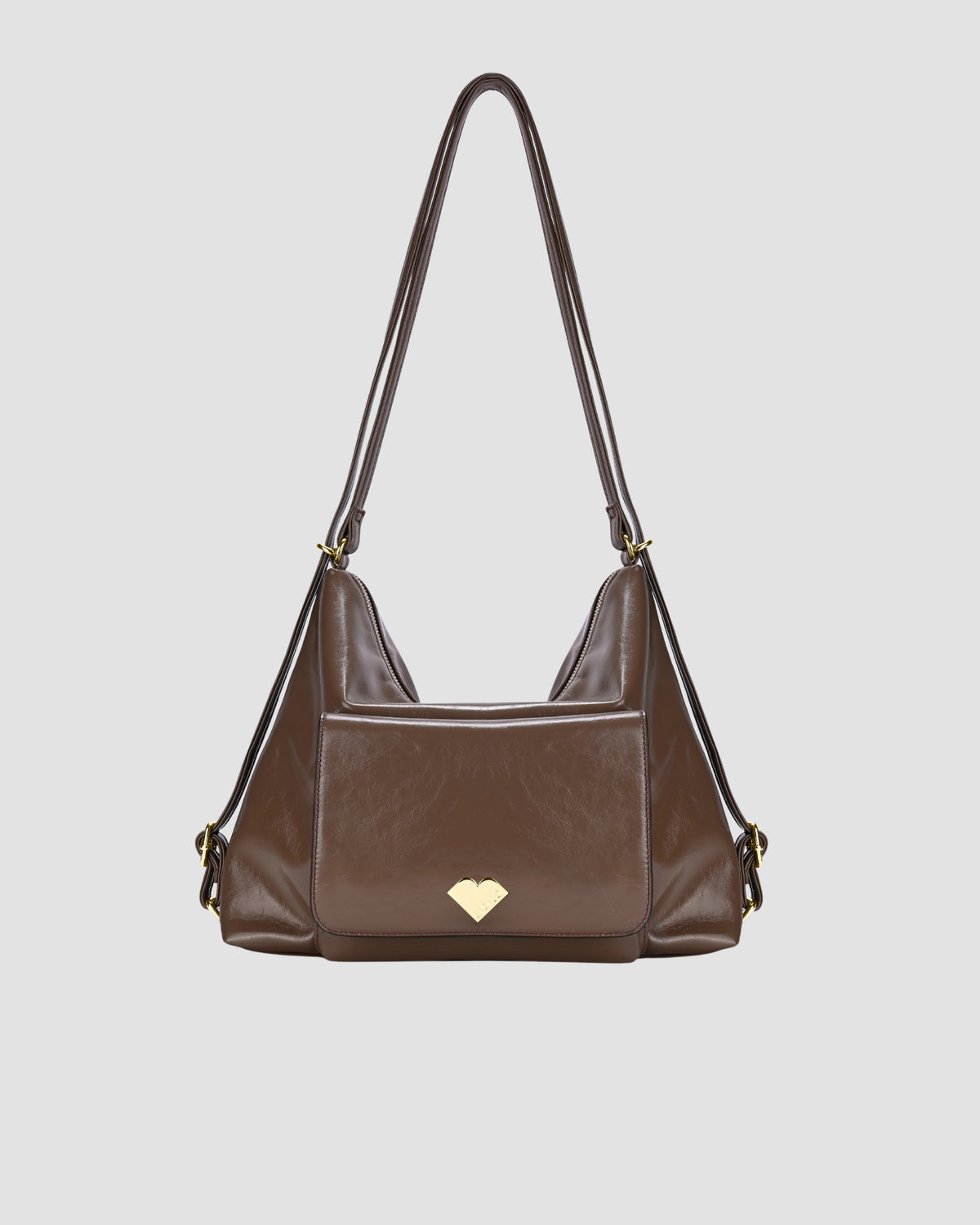 Small tri lux milk leather bag genuine custom bag Kingdom Lux Collection – SwansNature main image 4