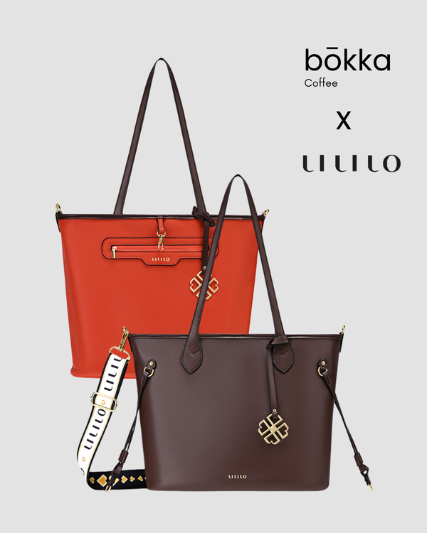 Two Faced Reversible Tote Bag - Zipper